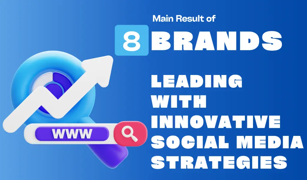 Main Result of 8 Brands Leading with Innovative Social Media Strategies