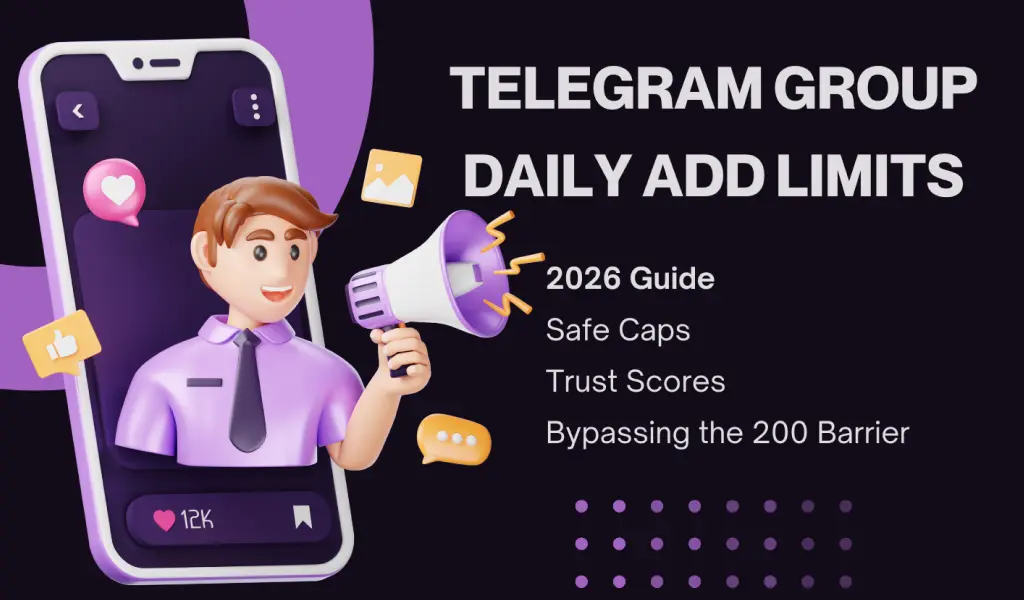 Telegram Group Daily Add Limits in 2026